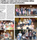LES OLYMPIADES INTERGENERATIONNELLES 2016