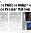 Philippe Guigon expose  la rsidence Prosper Mathieu