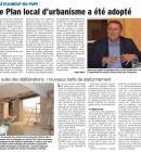 le plan local d'urbanisme a t adopt
